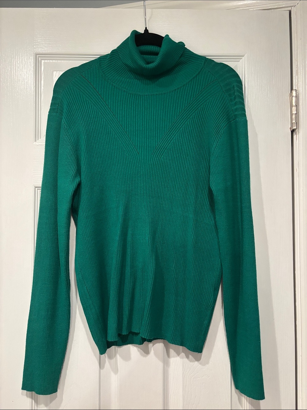 NWT Cato Emerald Ribbed Turtleneck Sweater